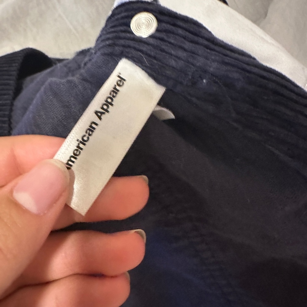 American Apparel Navy Mini Dress - Picture 4 of 5